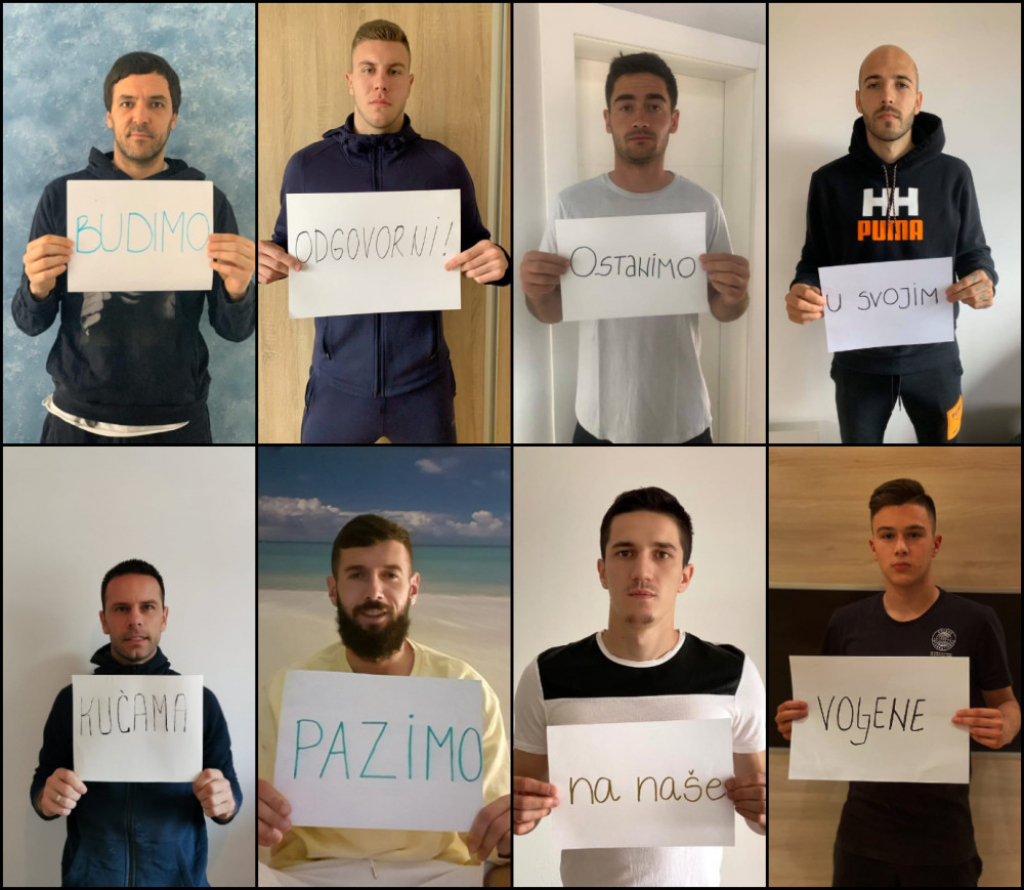 Poruka fudbalera Partizana