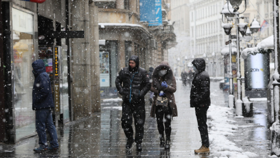 Sneg zatekao Beograđane