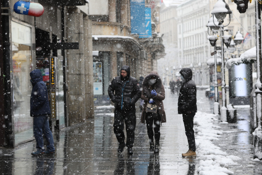 Sneg zatekao Beograđane