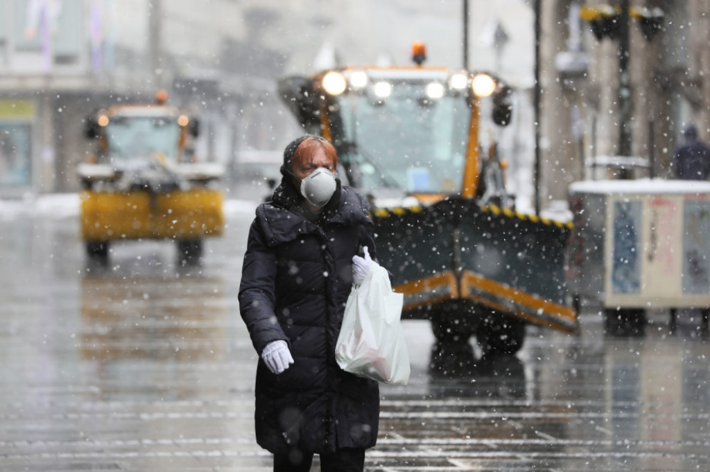 Sneg zatekao Beograđane