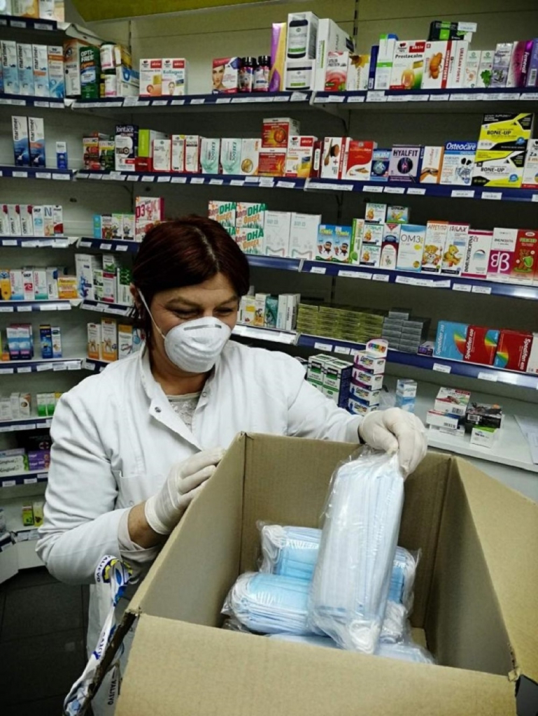 Apoteke, Srbija, maske