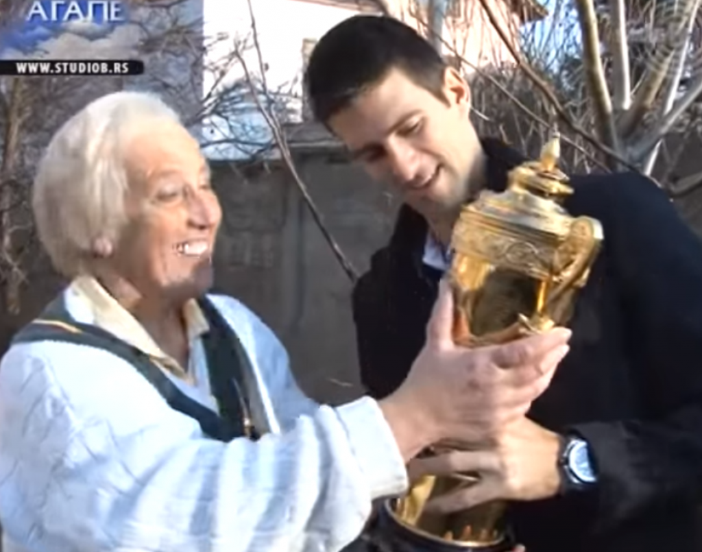 Jelena Genčić i Novak Đoković