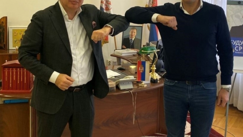 Nikos Zois i ministar Đorđević