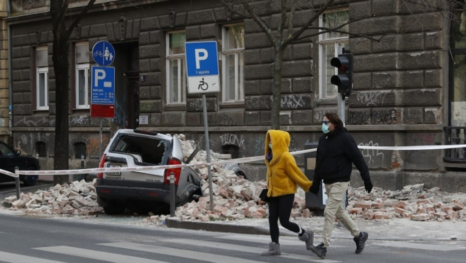 Zagreb, zemljotres