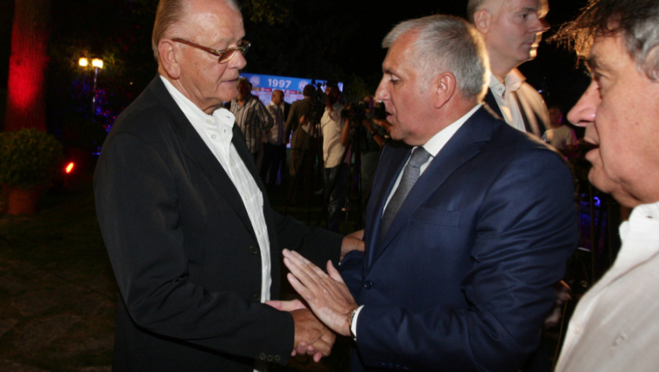 Duda Ivković i Željko Obradović