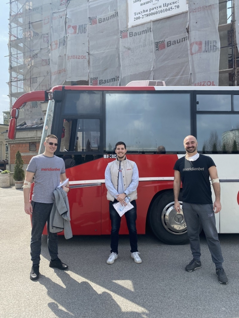 Meridian bet davanje krvi