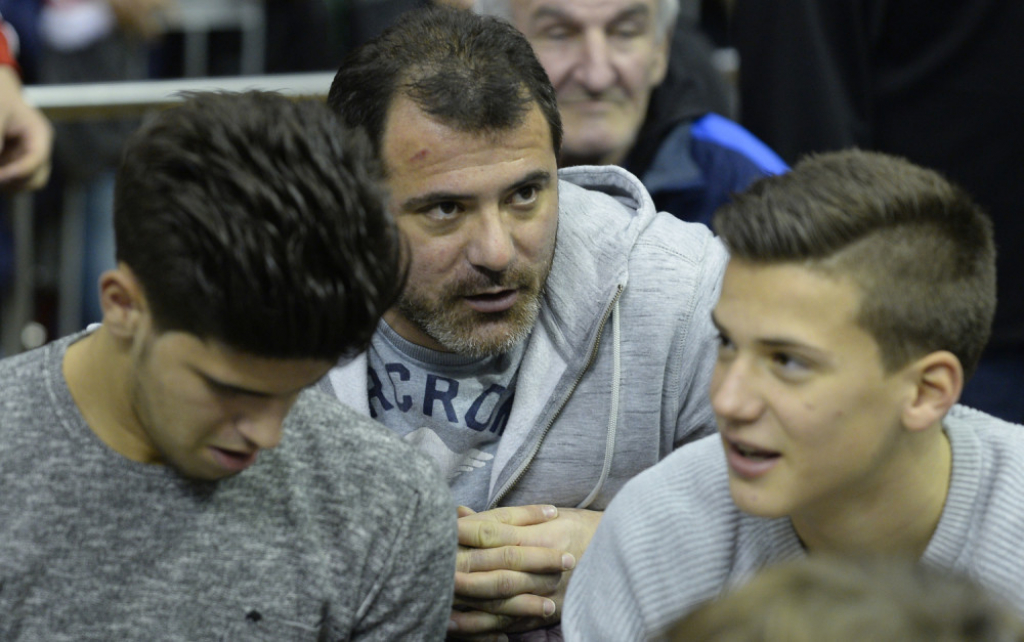 Dejan Stanković sa sinovima
