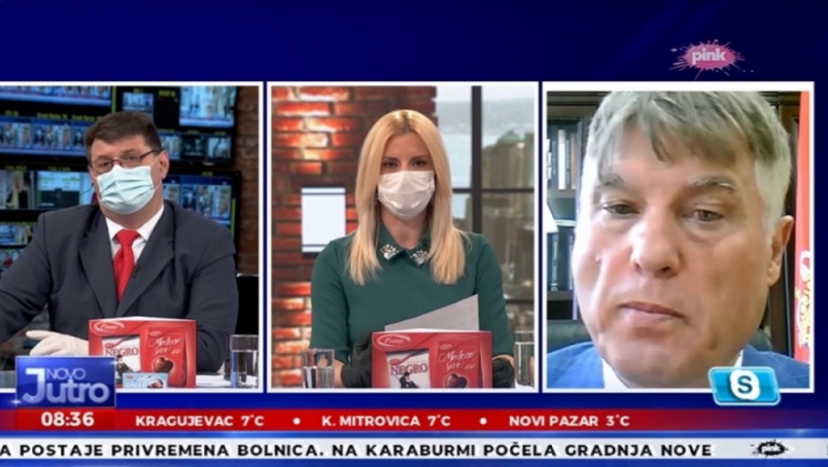 Miroslav Lazanski u jutarnjem programu