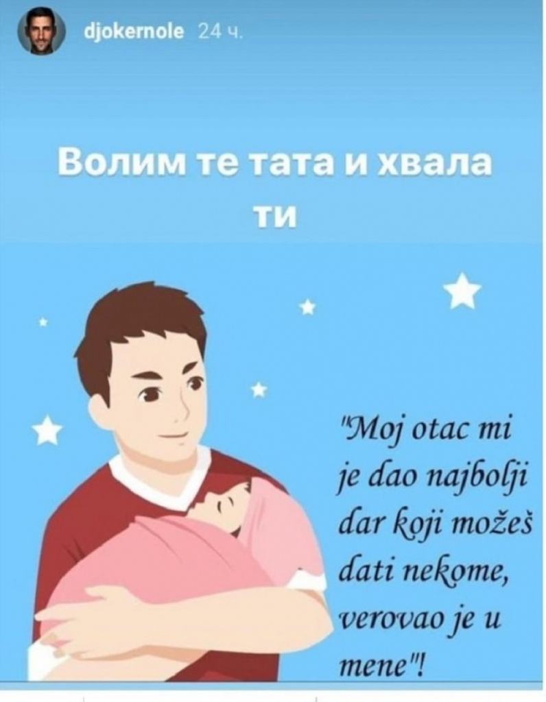 Novak Đoković stori