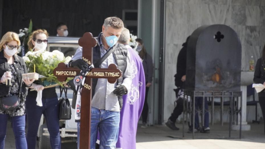 Savo Milošević, sahrana Miše Tumbasa