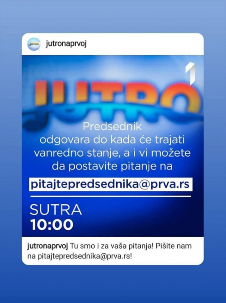Pitanja za predsednika