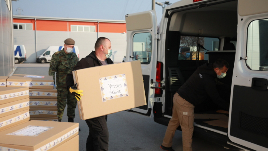 Donacija televizora privremenim bolnicama u Nišu