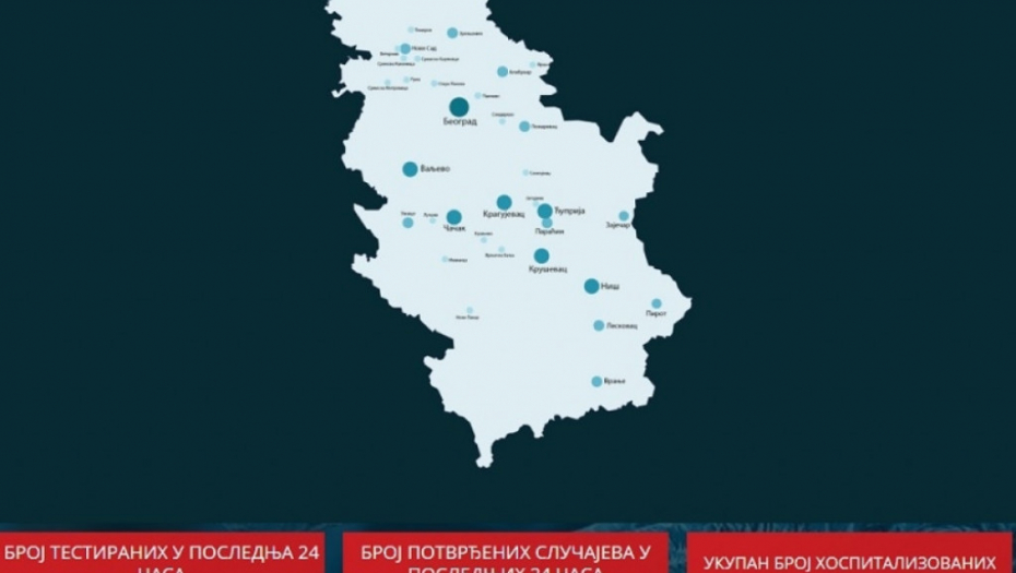 Koronavirus u Srbiji do 12.4.2020.