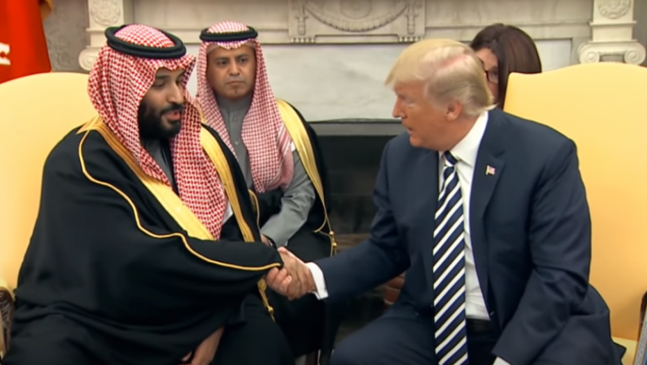 Princ Muhamed bin Salman Donald Tramp