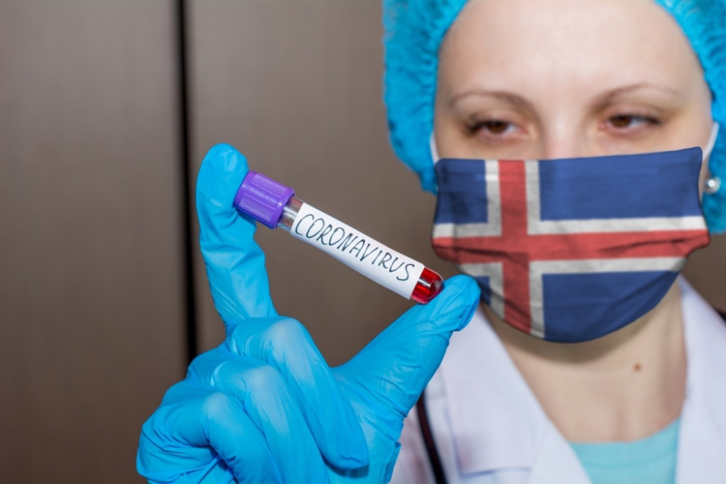 Island, korona virus