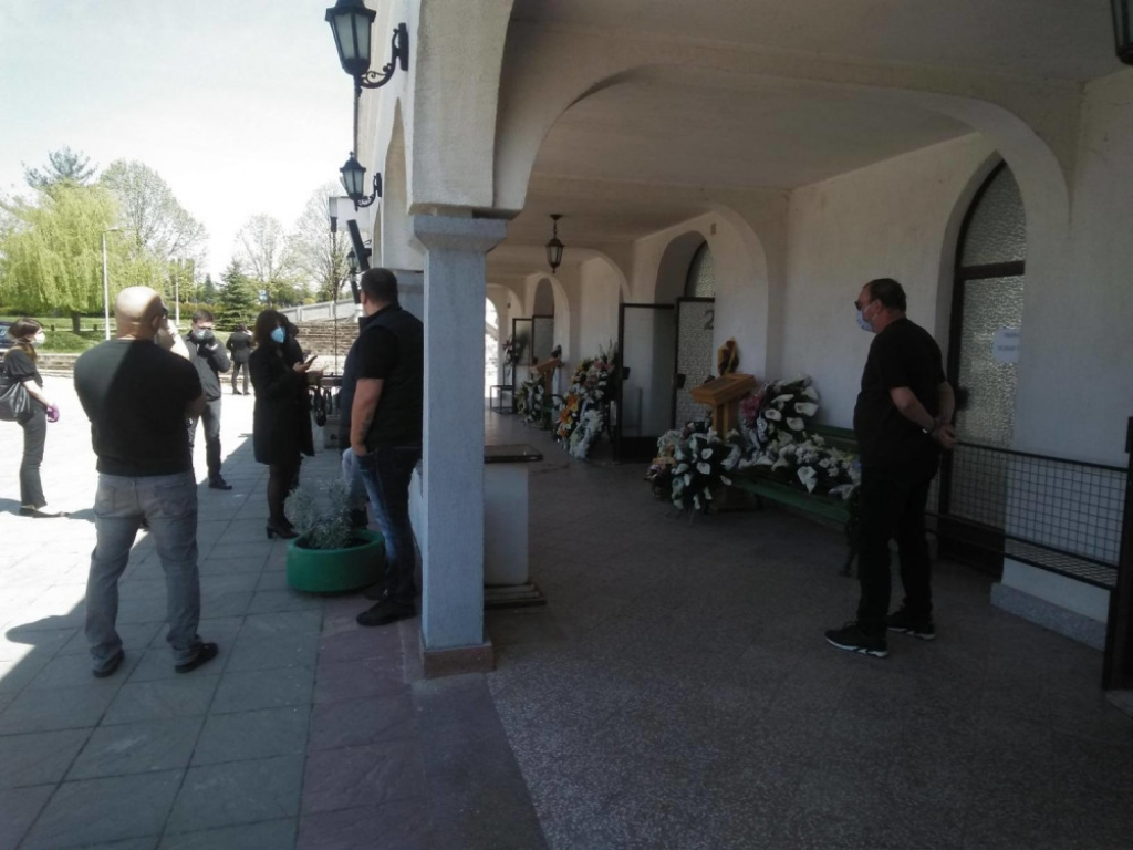 Sahrana Miodraga Lazića