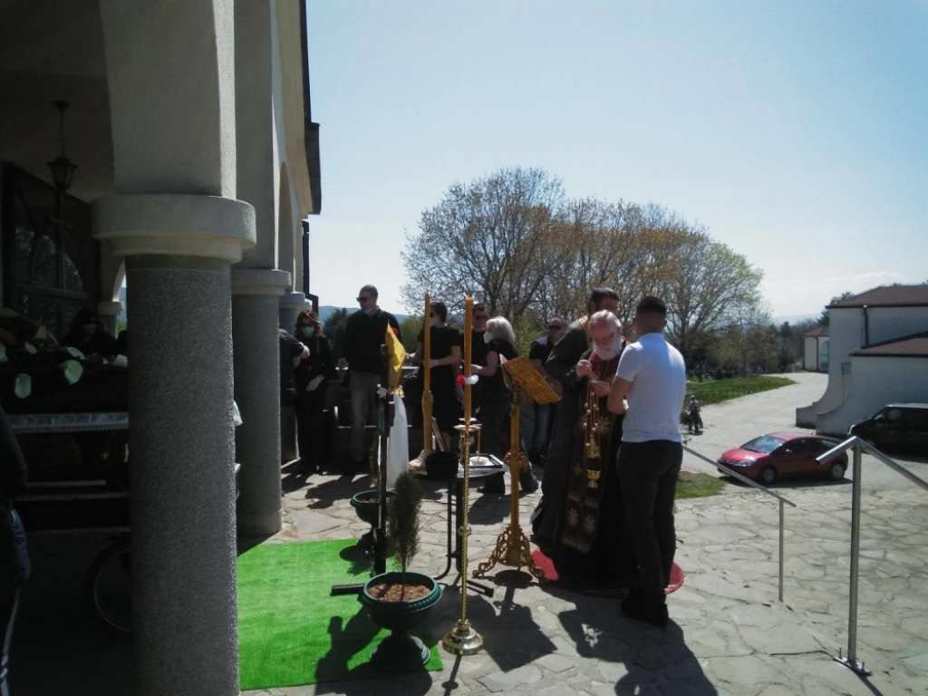 Sahrana Miodraga Lazića