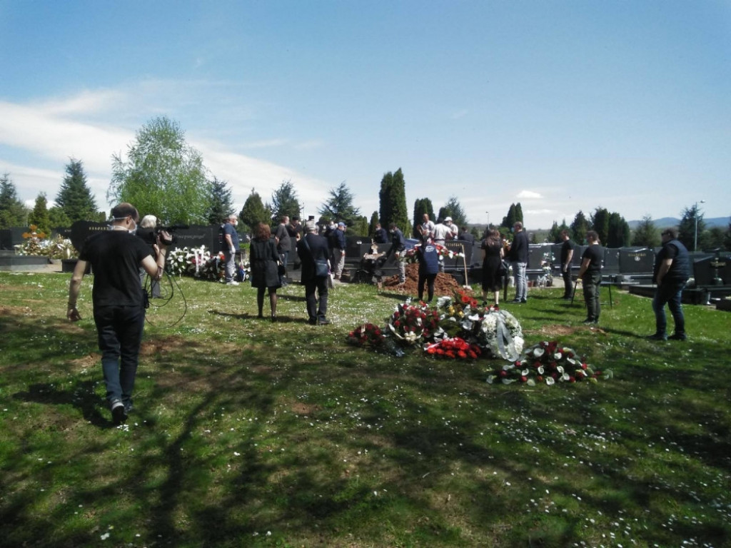 Sahrana Miodraga Lazića