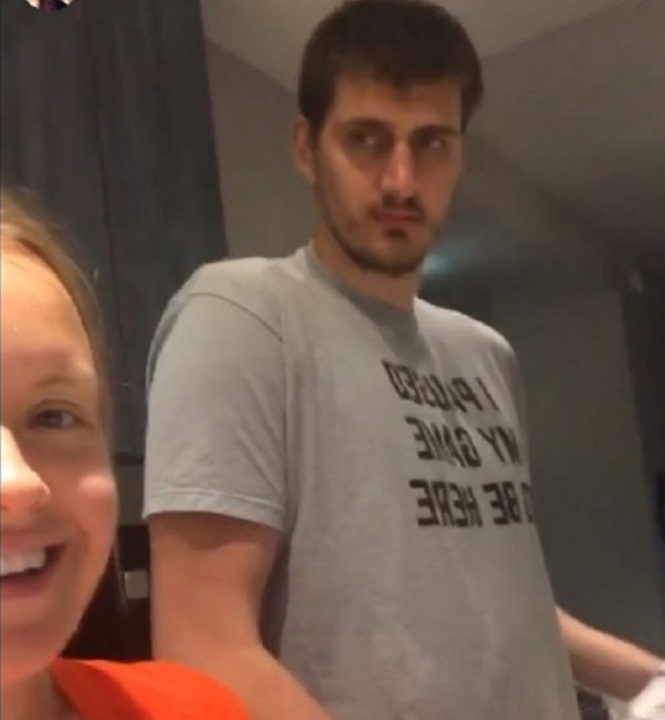 Nikola Jokić sa devojkom Natalijom