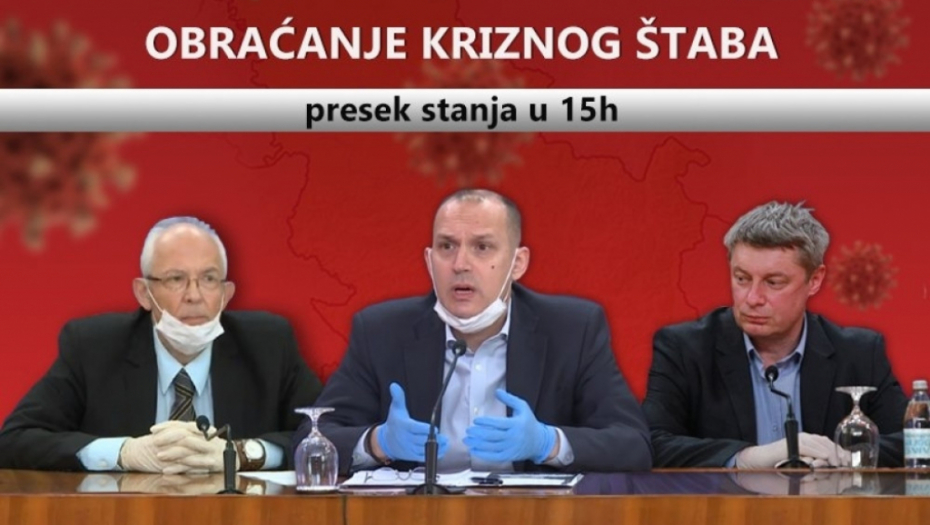 Koronavirus u Srbiji, presek u 15h
