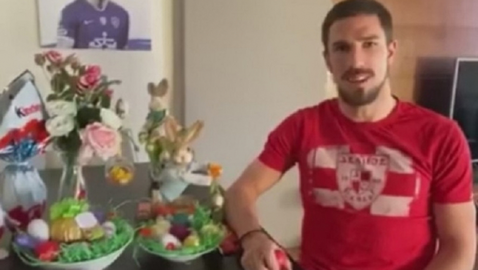 Fudbaleri Zvezde uskrs