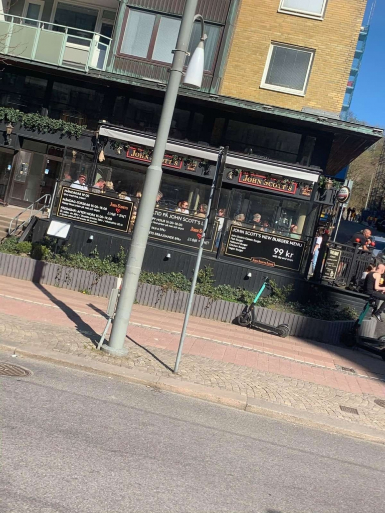 Geteborg (&Scaron;vedska) za vreme pandemije koronavirusa