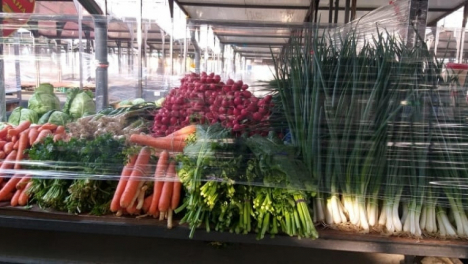 Goran Vesić na Kalenić Pijaci