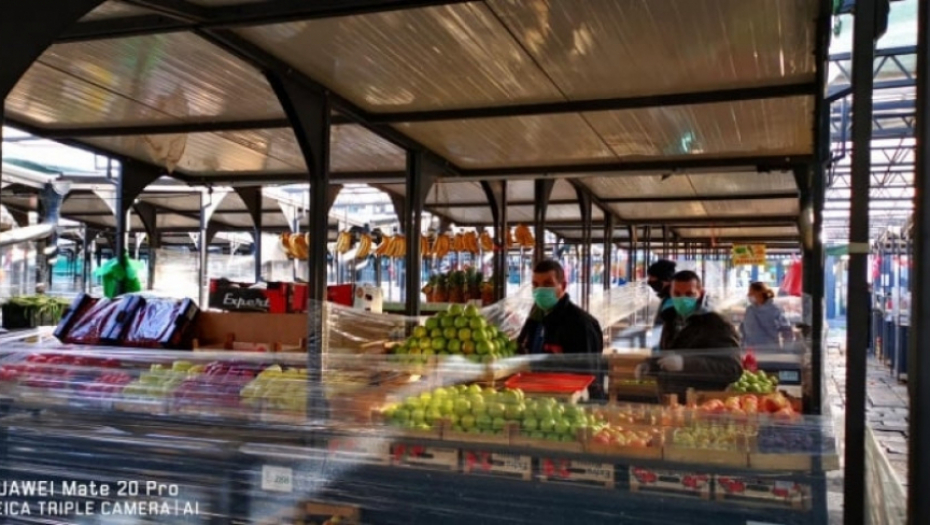 Goran Vesić na Kalenić Pijaci