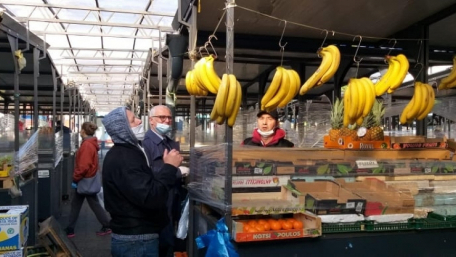 Goran Vesić na Kalenić Pijaci