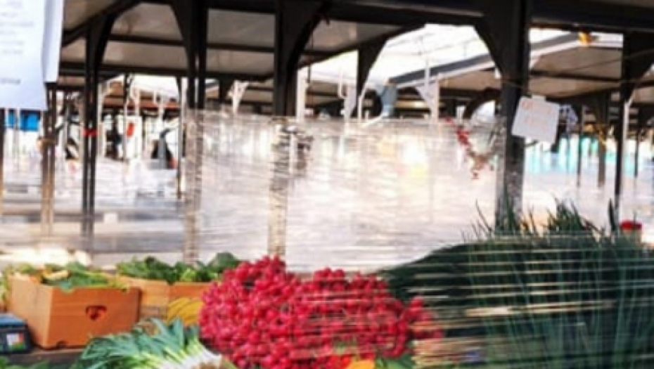 Goran Vesić na Kalenić Pijaci