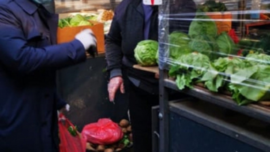 Goran Vesić na Kalenić Pijaci