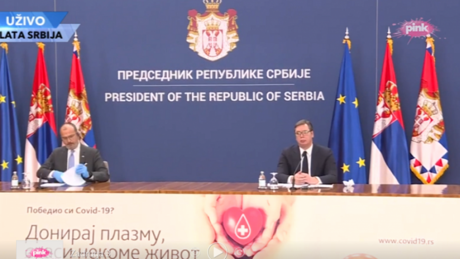 Sem Fabrici i Aleksandar Vučić