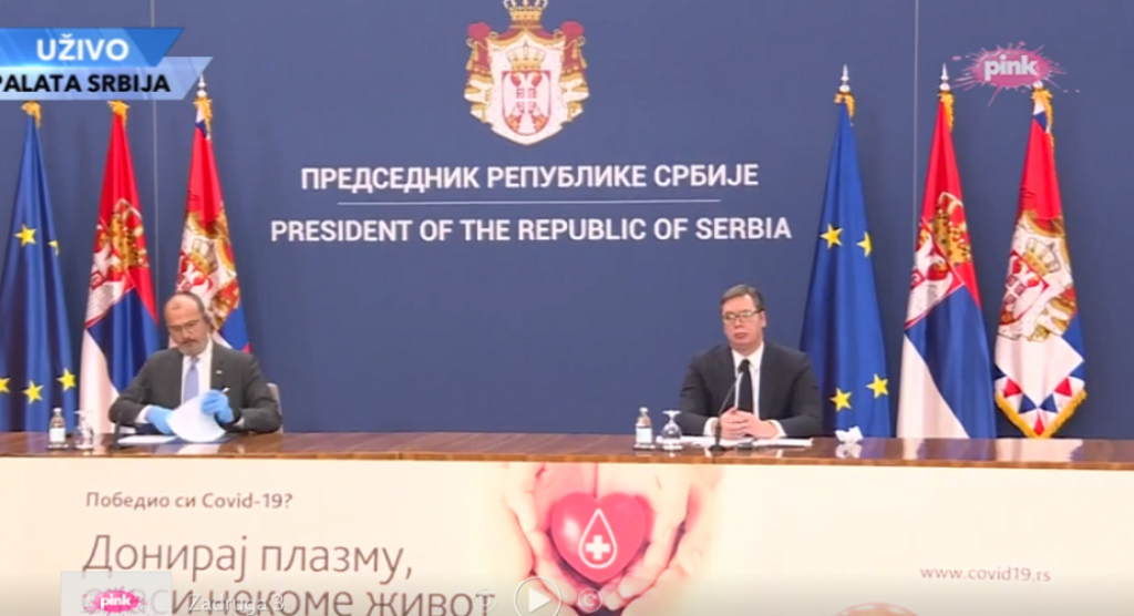 Sem Fabrici i Aleksandar Vučić