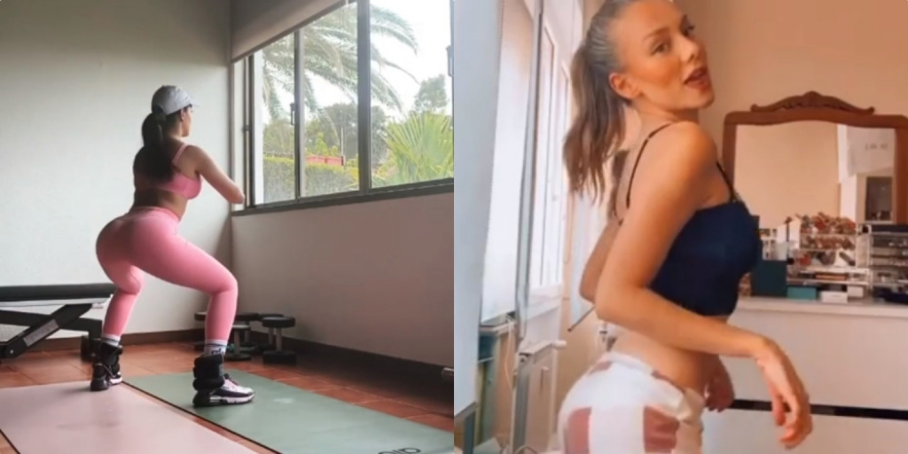 Georgina Rodrigez i Ester Exposito