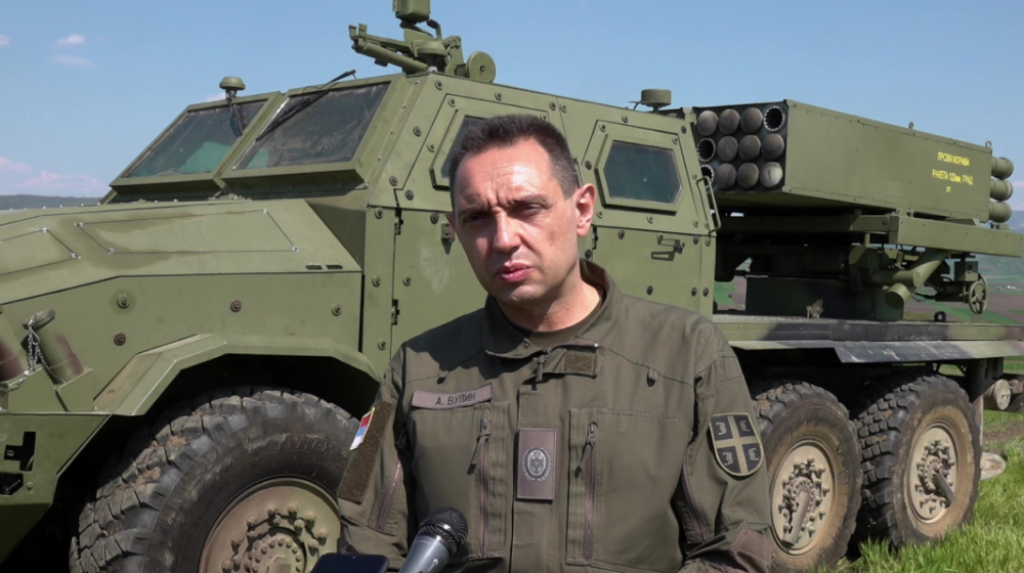 Aleksandar Vulin ; Vojska Srbije