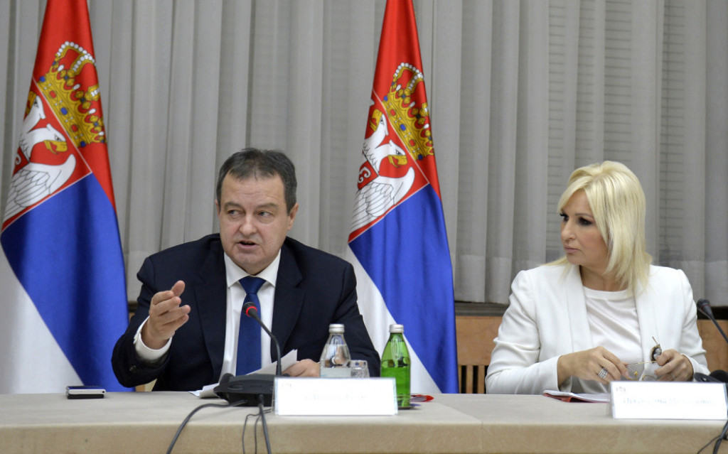 Ivica Dačić i Zorana Mihajlović