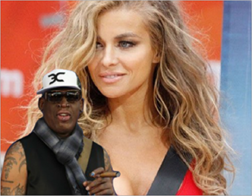 Karmen Elektra i Denis Rodman