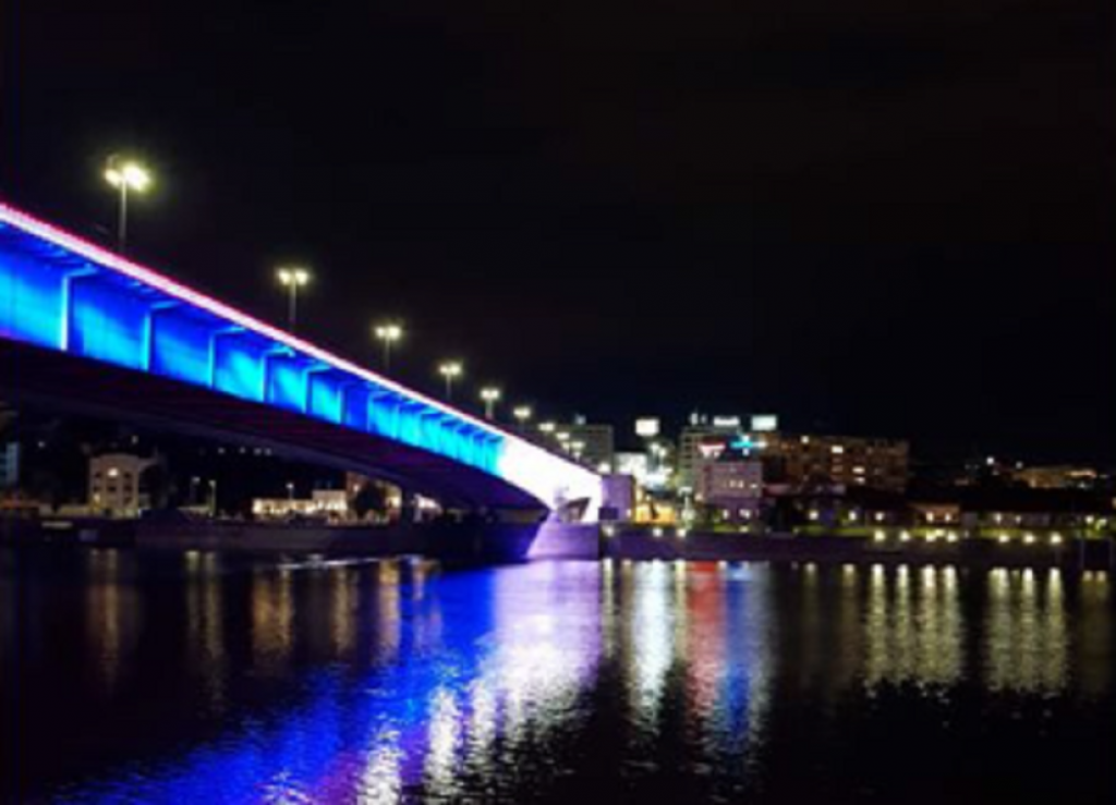 Beograd u bojama zastave Izraela