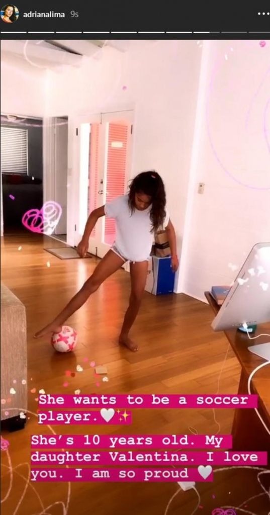 Marko Jarić i Adriana Lima ćerka