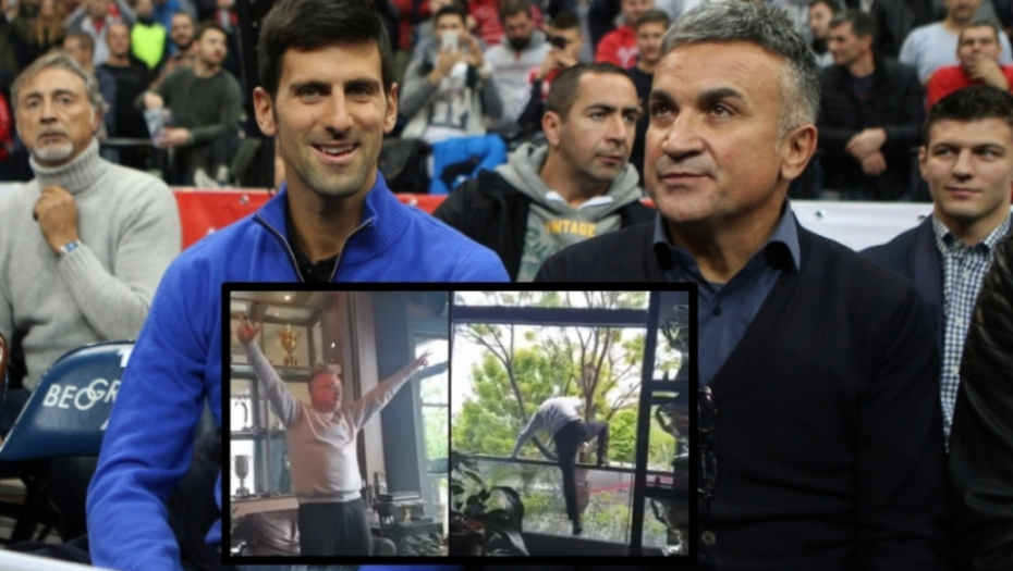 Srđan i Novak Đoković