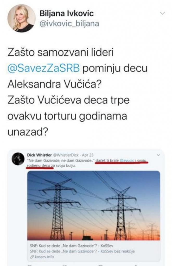 Biljana Ivković tviter