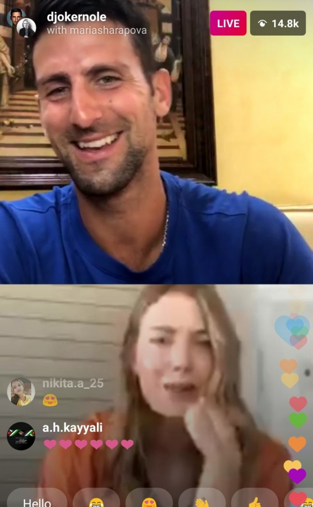 Šarapova i Đoković