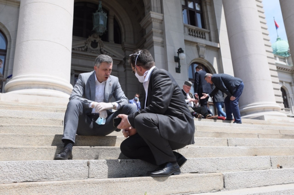 Boško Obradović štrajkuje glađu