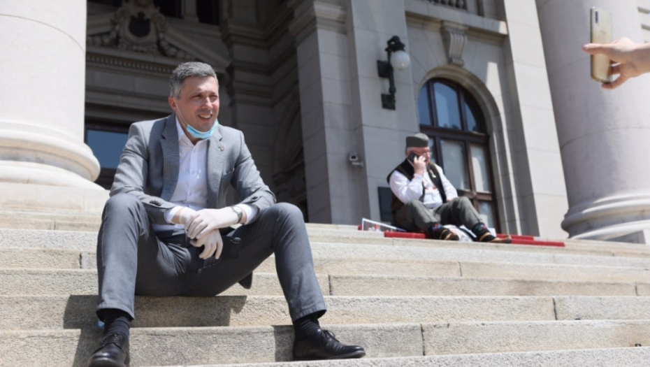 Boško Obradović štrajkuje glađu