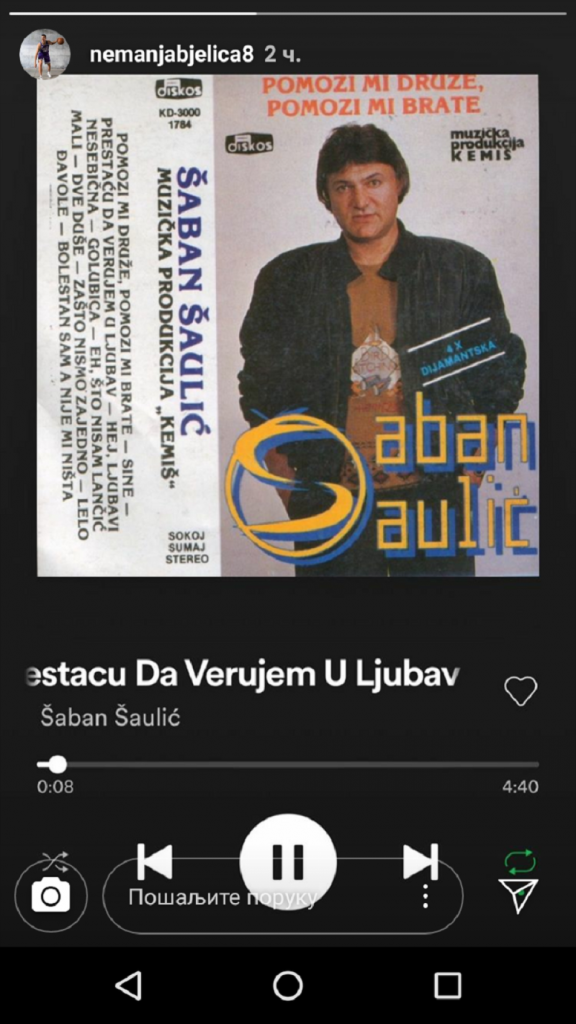 Nemanja Bjelica Šaban Šaulić