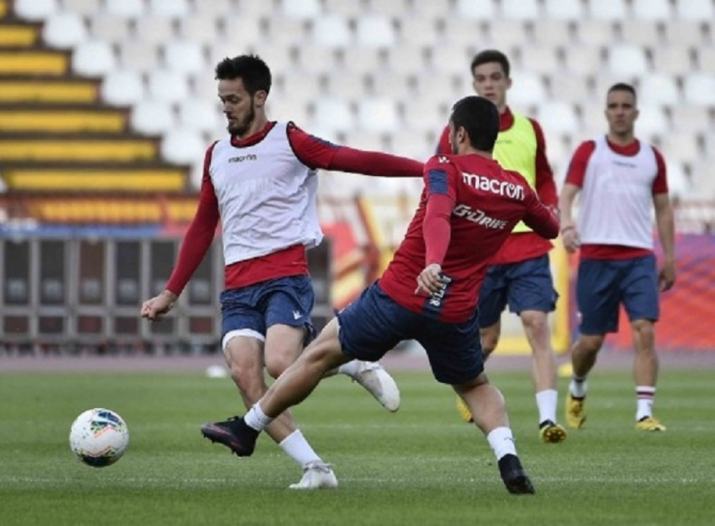 Trening FK Crvena zvezda