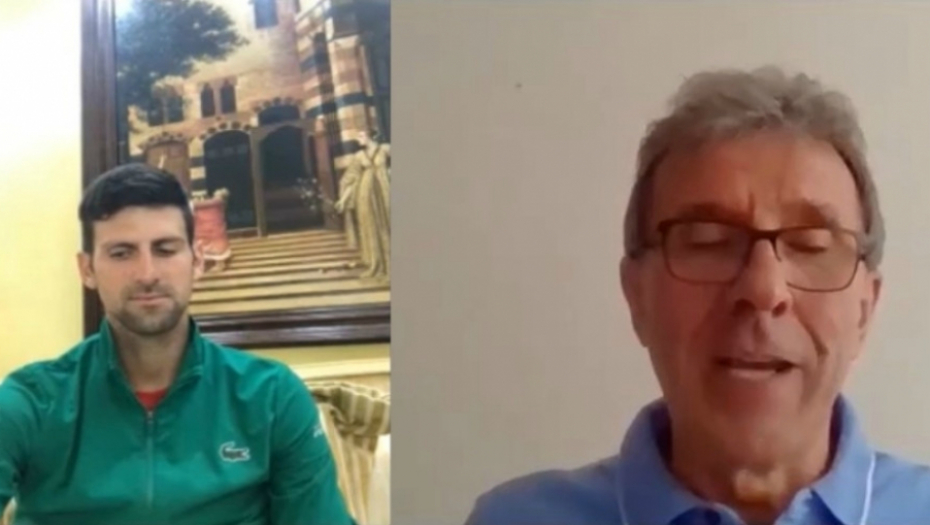 Novak Đoković i Dragan Ivanov