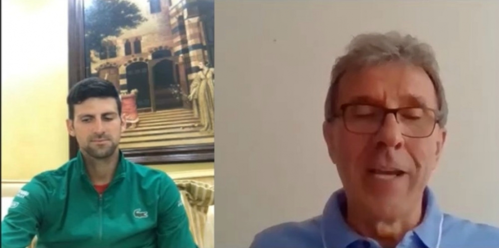 Novak Đoković i Dragan Ivanov