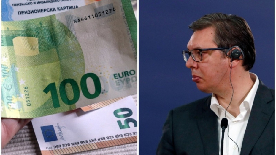 Aleksandar Vučić o 100 evra
