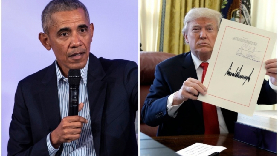 Barak Obama, Donald Tramp